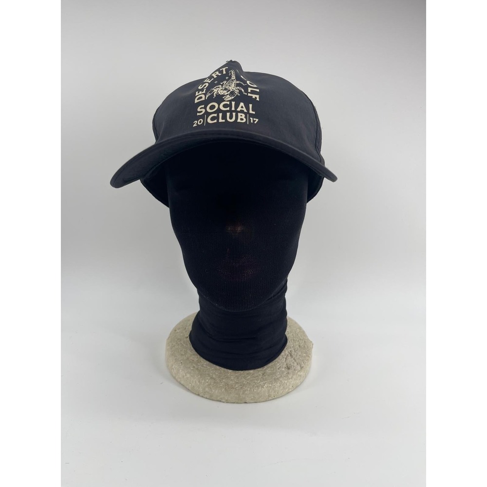 Bad Birdie Desert Golf Social Club Black Recycled Nylon Snapback Hat Cap